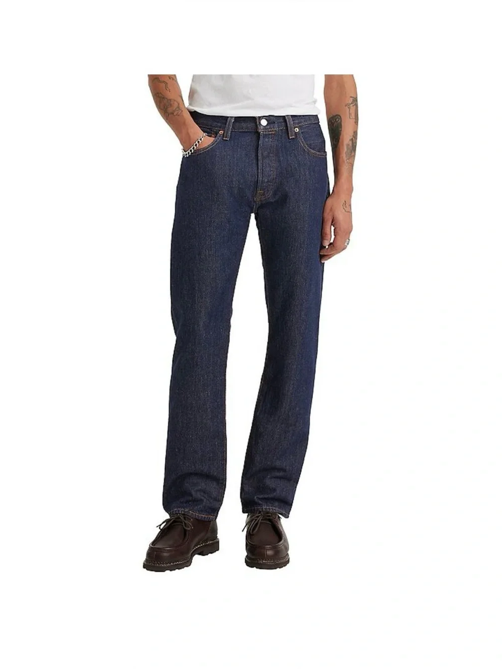 NWT Men’s Levi’s 501 Original Straight Leg Prewash Indigo 30x32